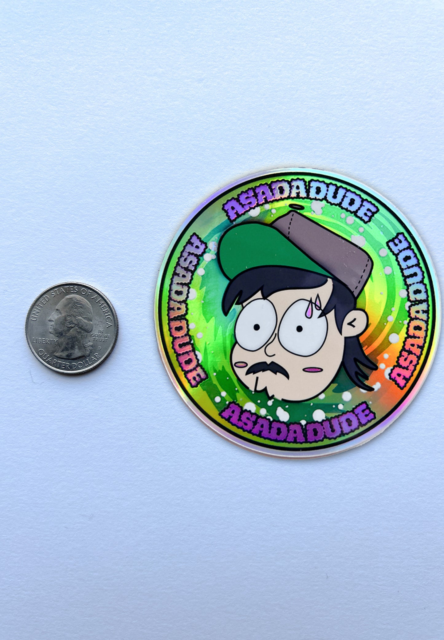 Asada Dude Sticker