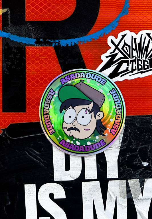 Asada Dude Sticker