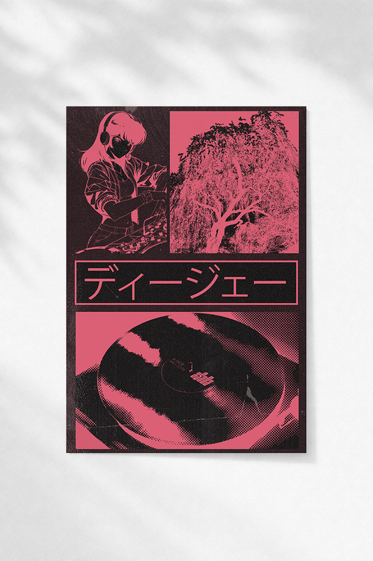 Japanese Funk Inspired Poster